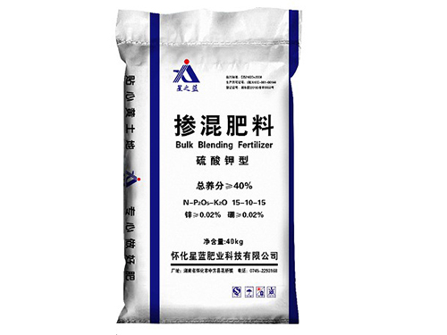 掺混肥料（硫酸钾型）≥40%